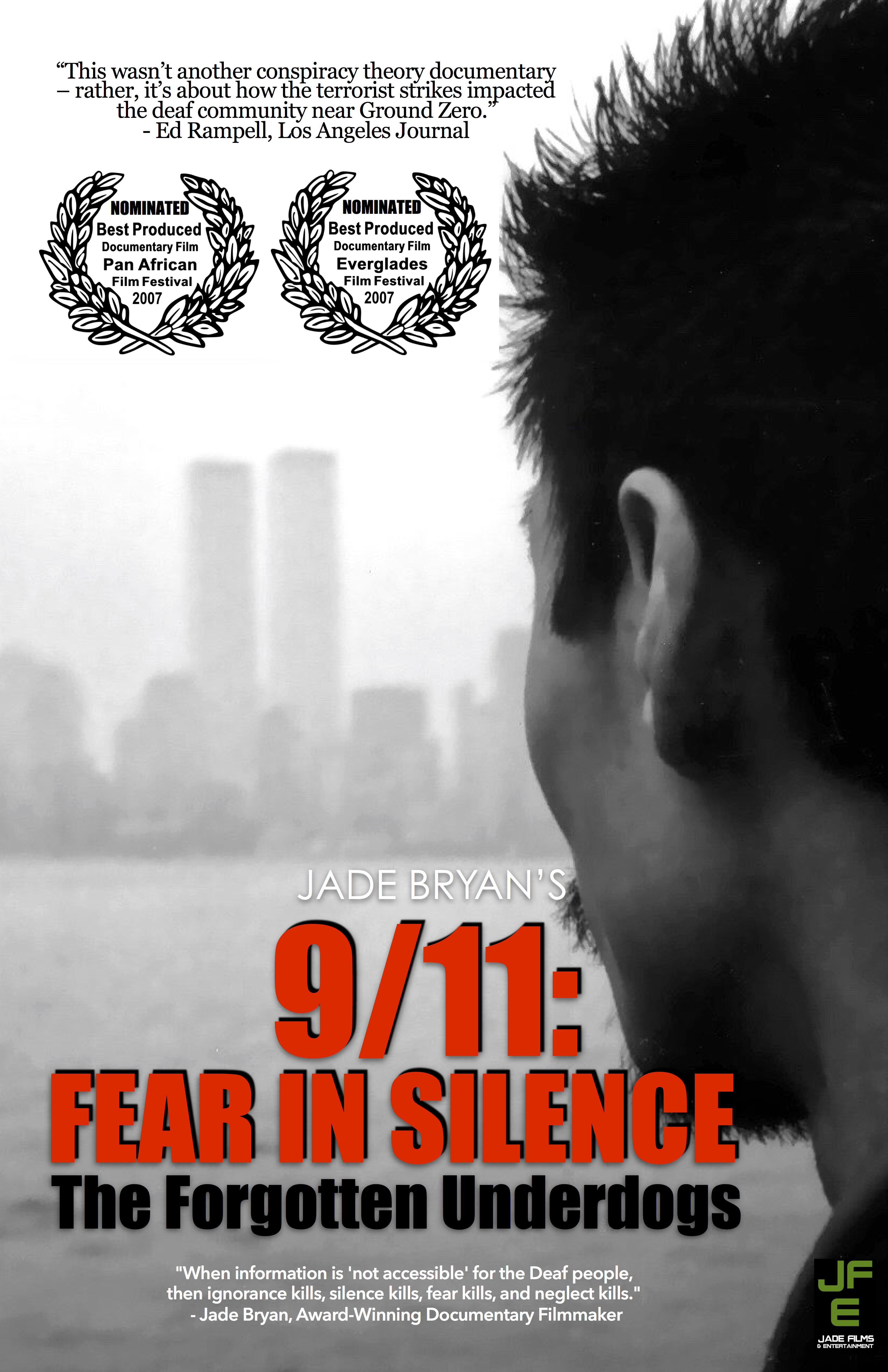 Cartel de la pelicula 9/11 Fear in Silence: The Forgotten Underdogs