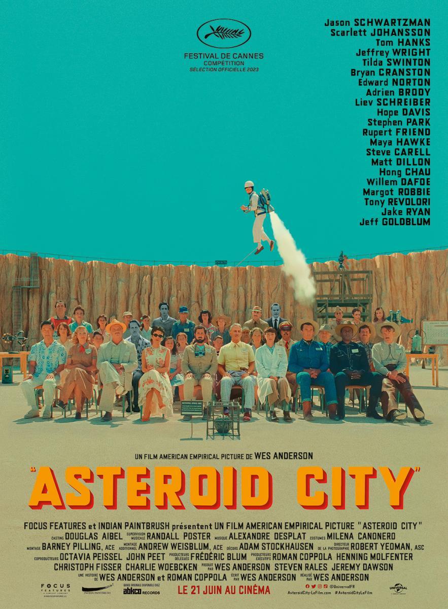 Cartel de la pelicula Asteroid City