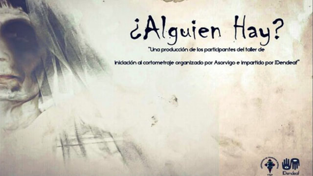 Cartel de la pelicula ¿Alguien hay?