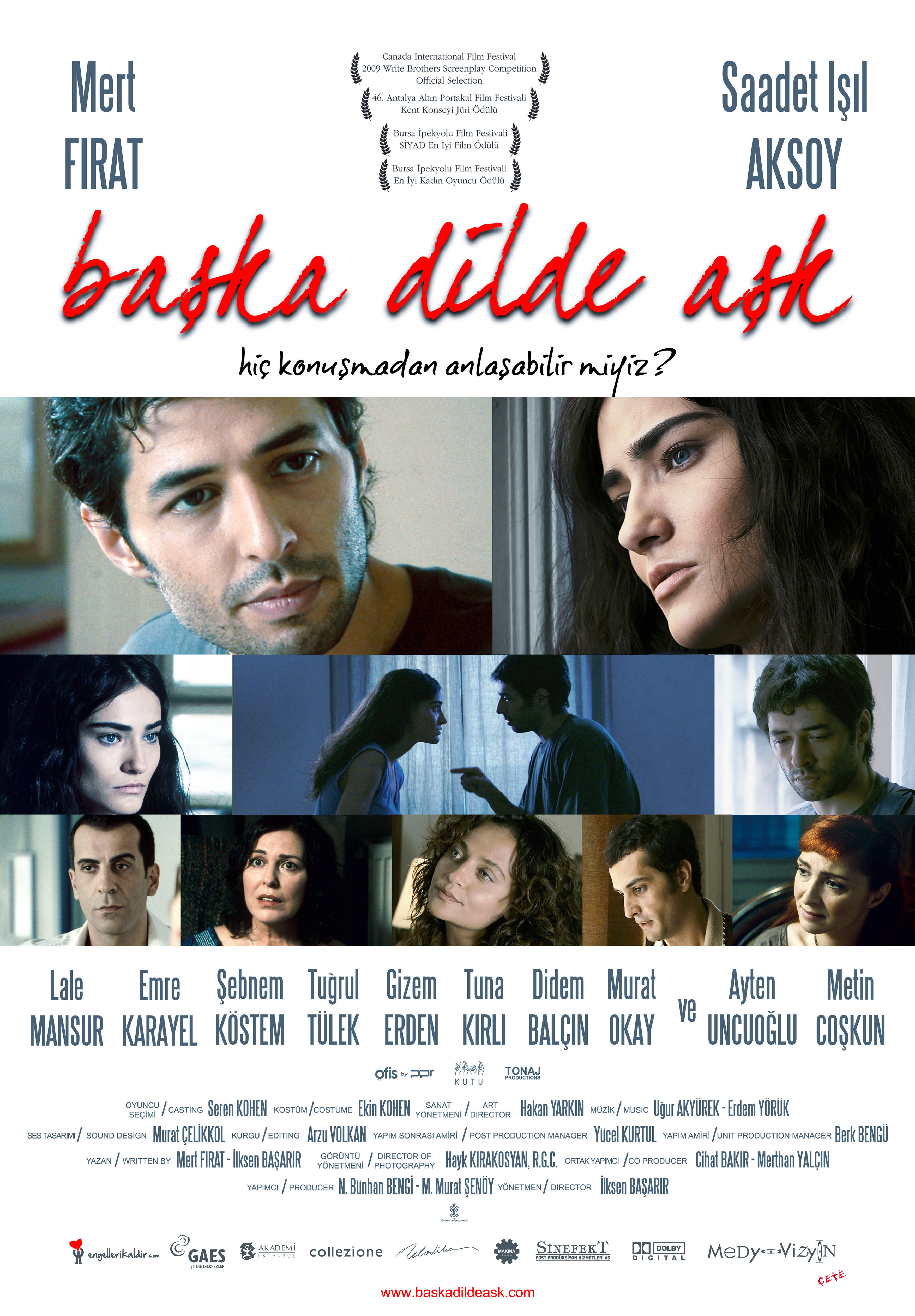 Cartel de la pelicula Baska Dilde Ask