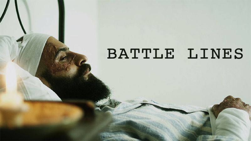 Cartel de la pelicula Battle Lines
