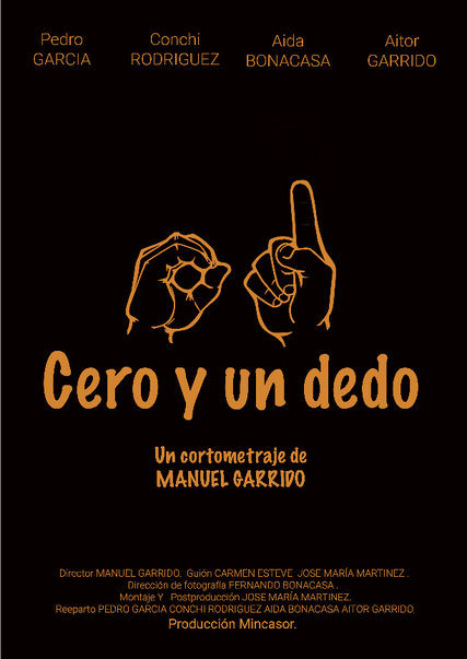 Cartel de la pelicula Cero y un dedo