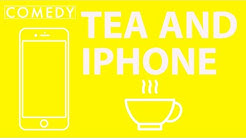 Cartel de la pelicula Comedy: Tea and iPhone by Sahera Khan 2023