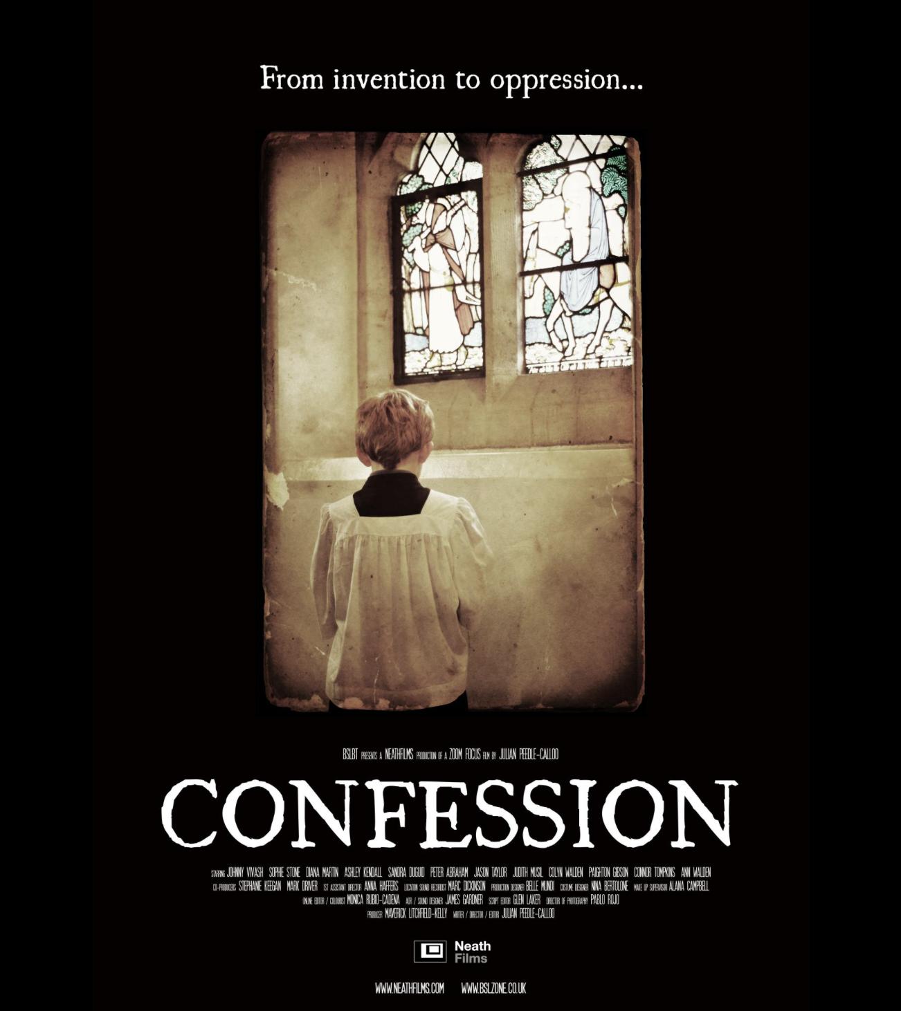 Cartel de la pelicula Confession