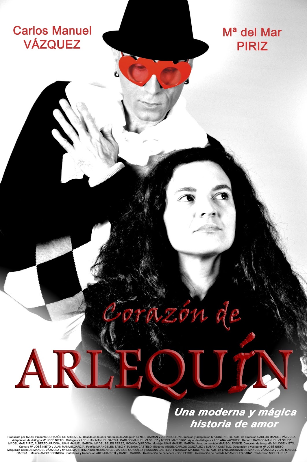 Cartel de la pelicula Corazón de Arlequín