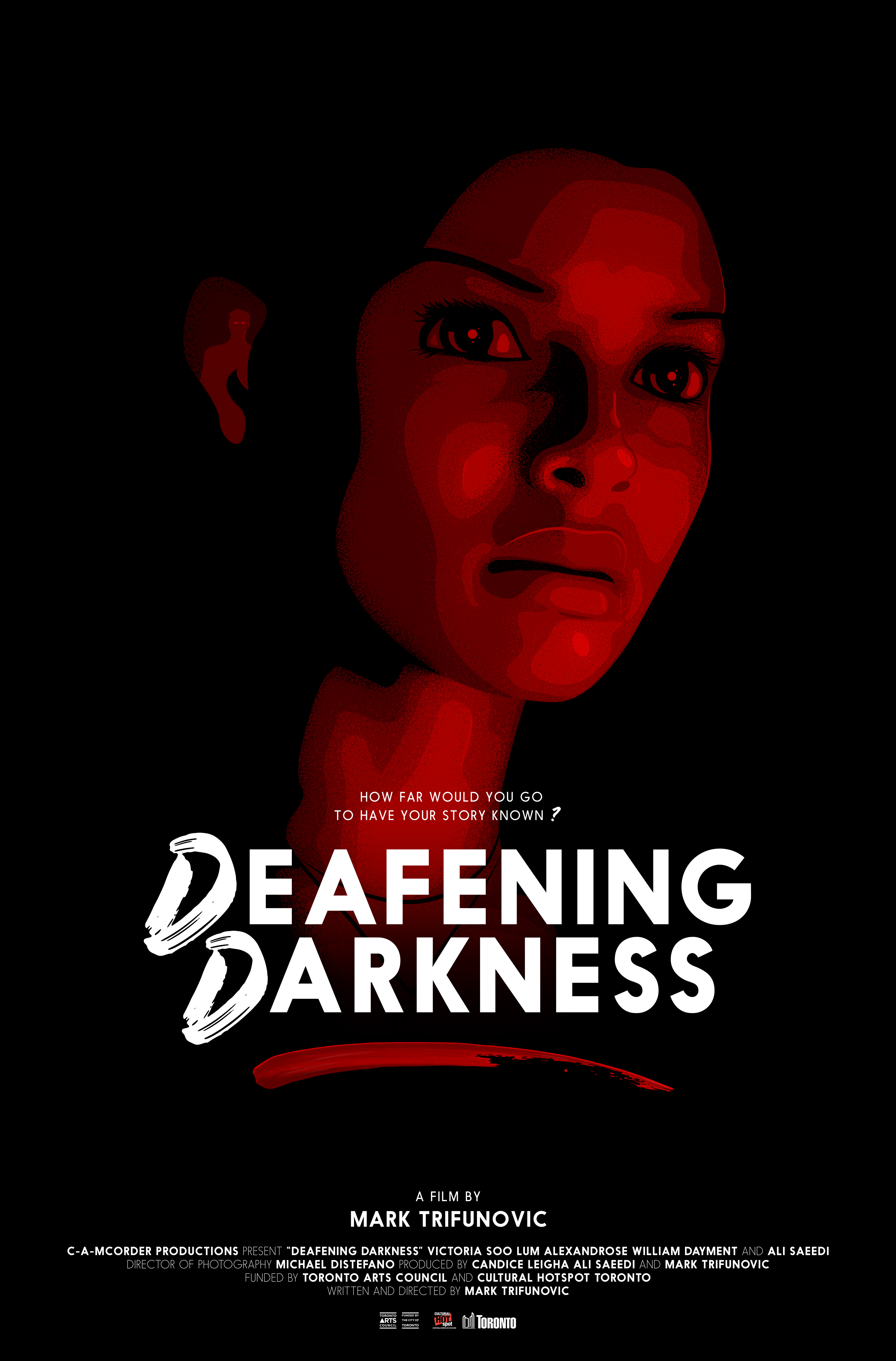 Cartel de la pelicula Deafening Darkness