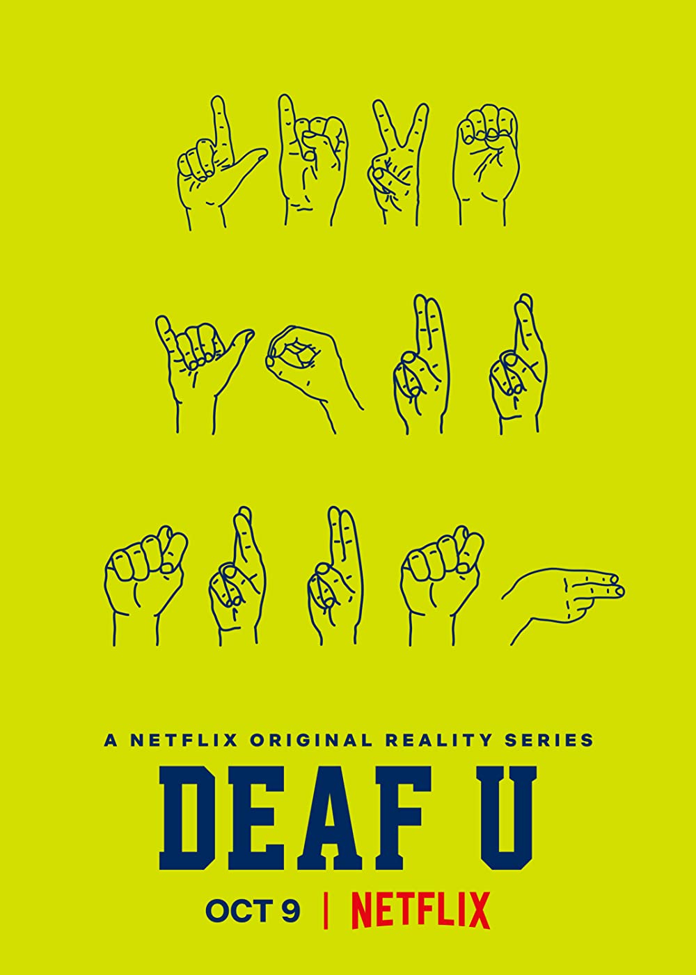 Cartel de la pelicula Deaf U