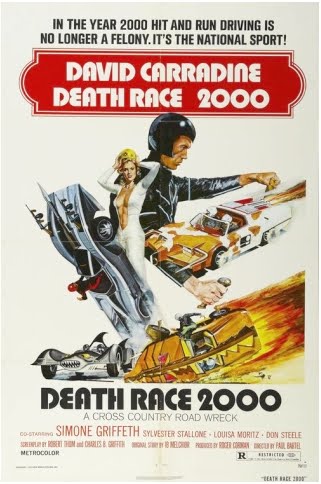 Cartel de la pelicula Death Race 2000