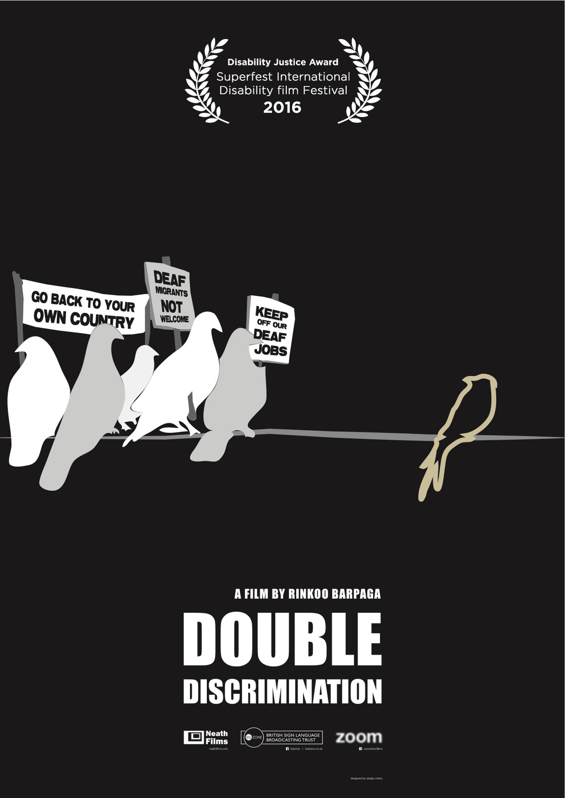 Cartel de la pelicula Double discrimination