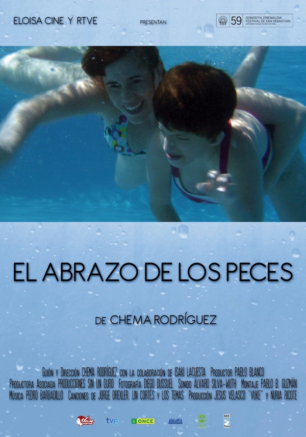 Cartel de la pelicula El abrazo de los peces