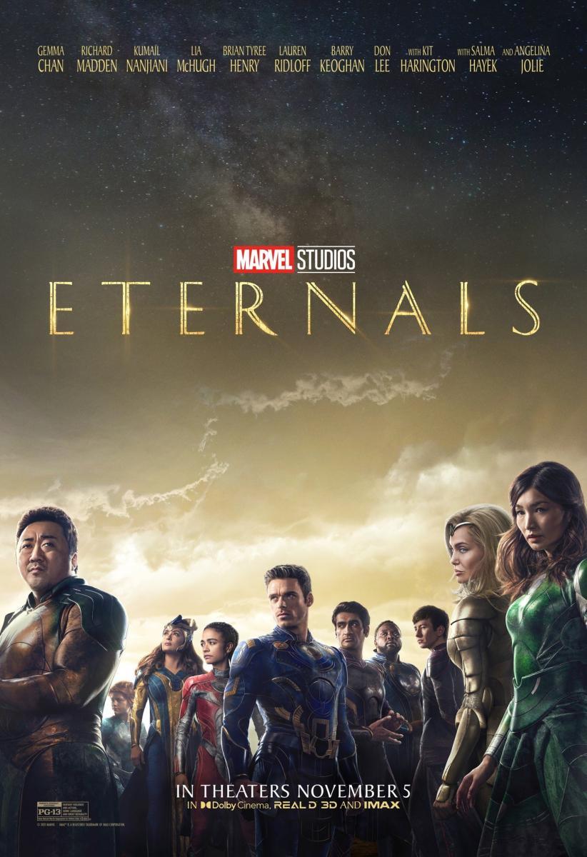 Cartel de la pelicula Eternals