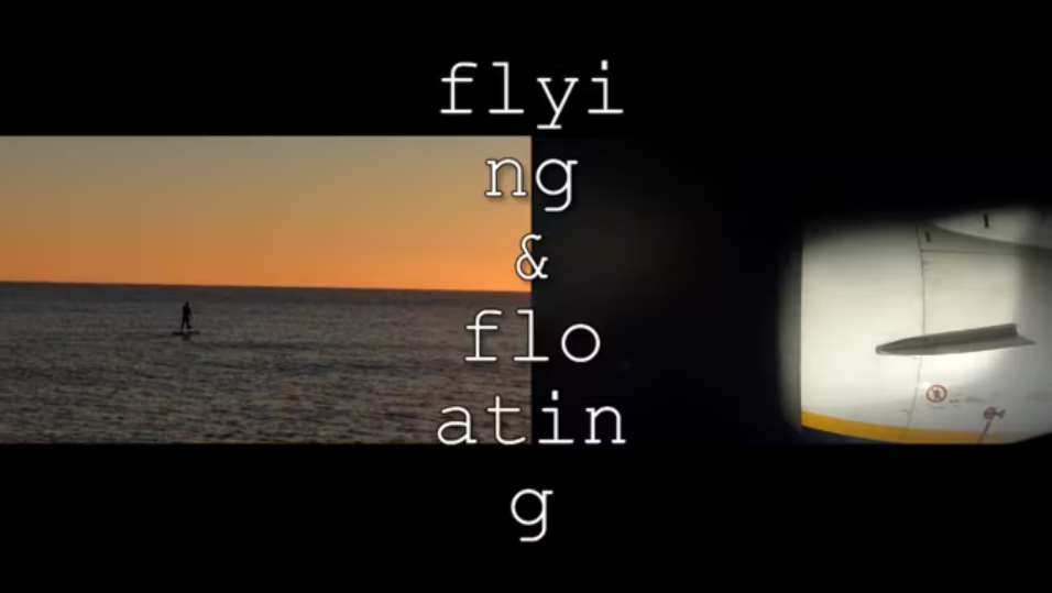 Cartel de la pelicula Flying & Floating