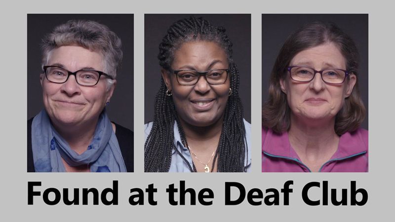 Cartel de la pelicula Found at the Deaf Club