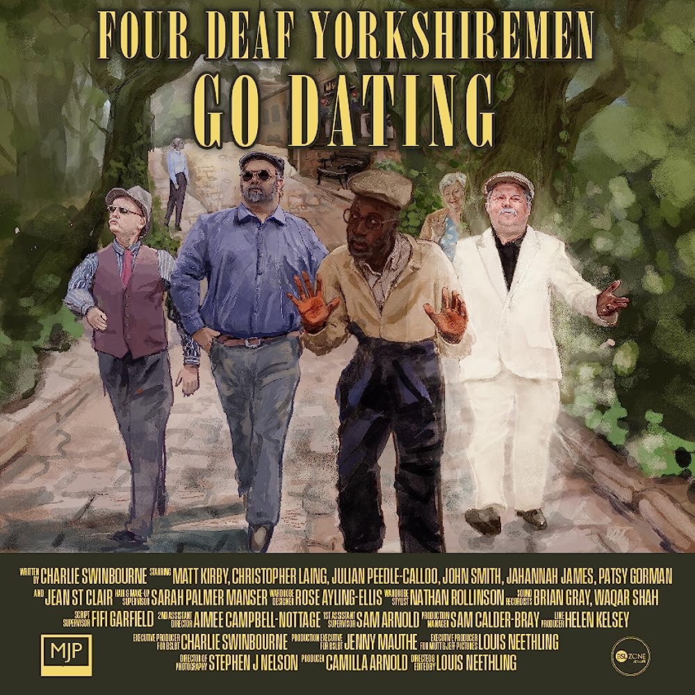 Cartel de la pelicula Four Deaf Yorkshiremen Go Dating
