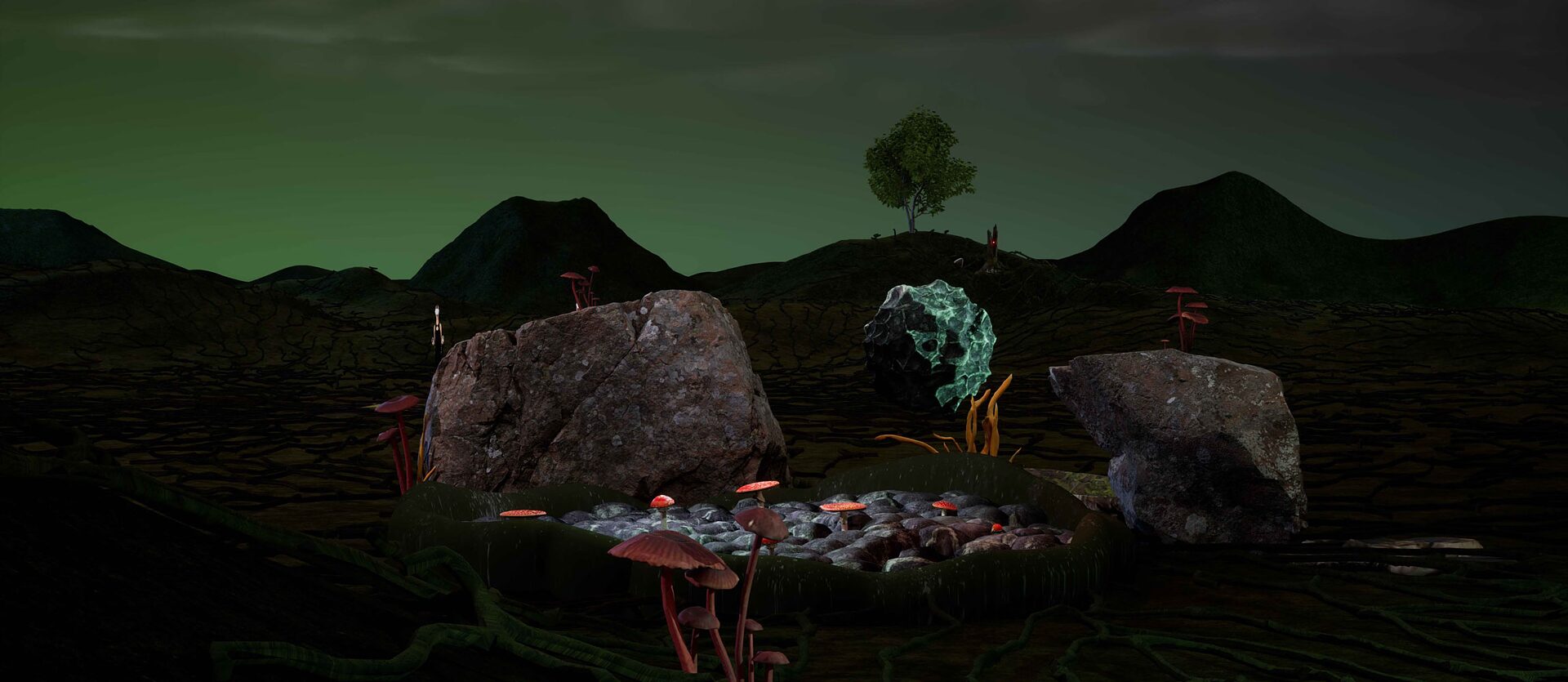 Cartel de la pelicula Fungal Datascapes: A Sporous Commons of Mushrooms and Climate