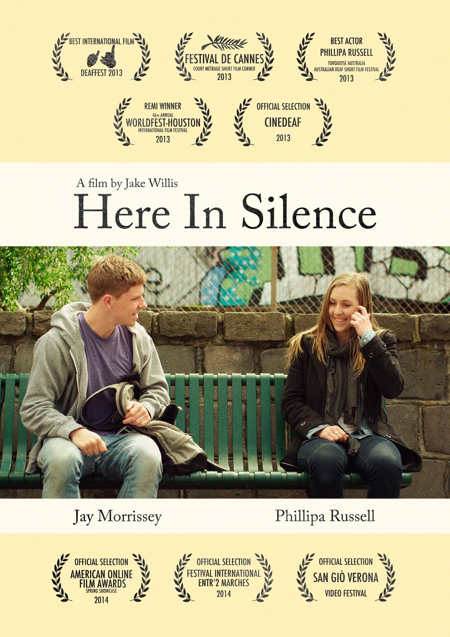 Cartel de la pelicula Here in Silence
