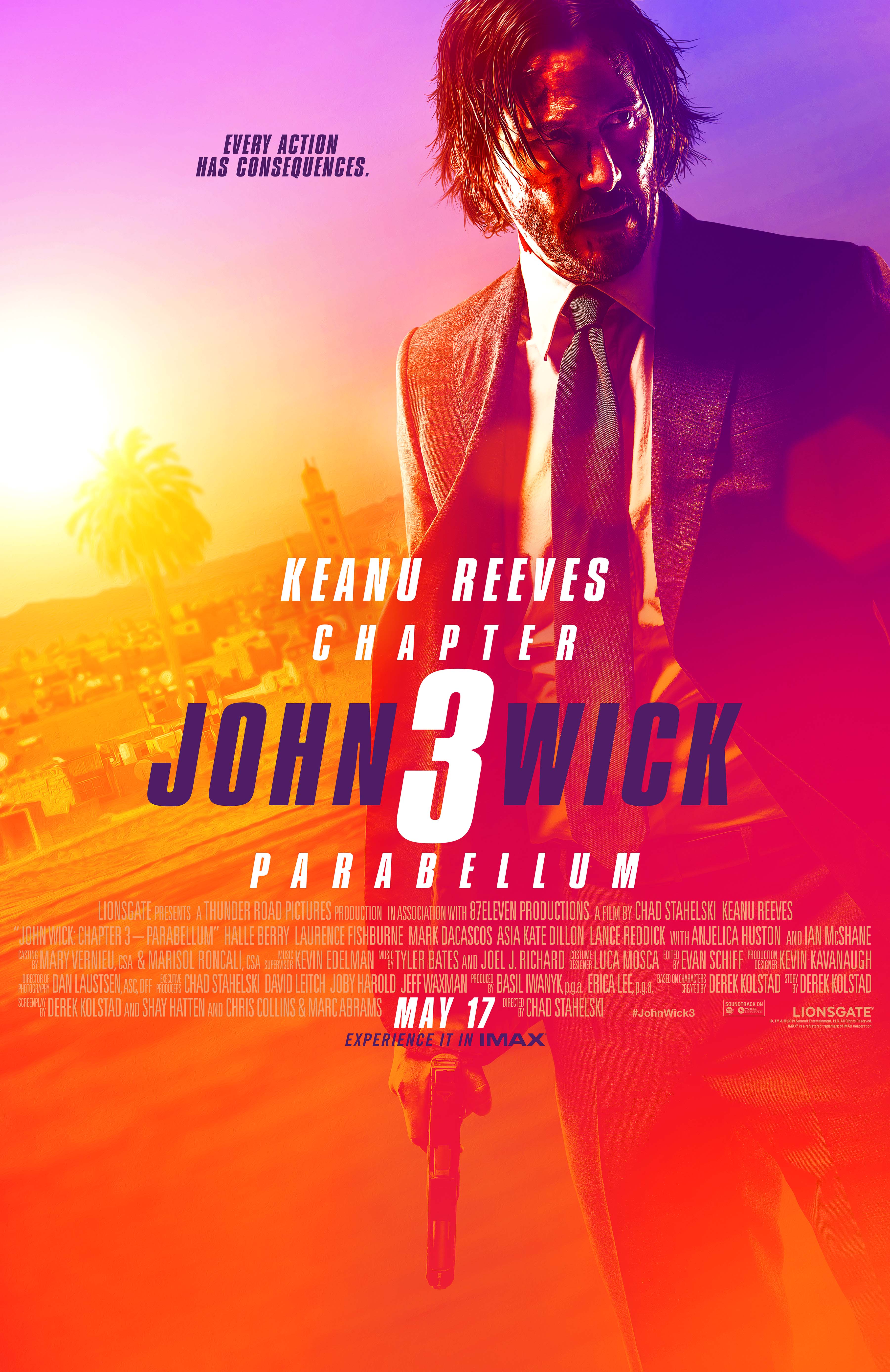Cartel de la pelicula John Wick: Chapter 3 - Parabellum