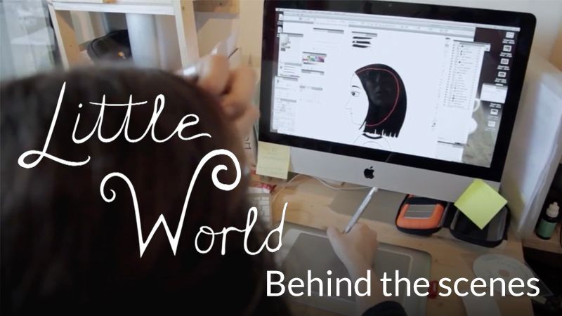 Cartel de la pelicula Little World (Zoom 2012): Behind the Scenes