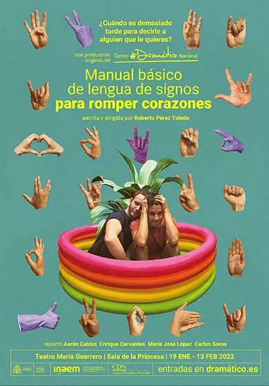 Cartel de la pelicula Manual básico de lengua de signos para romper corazones