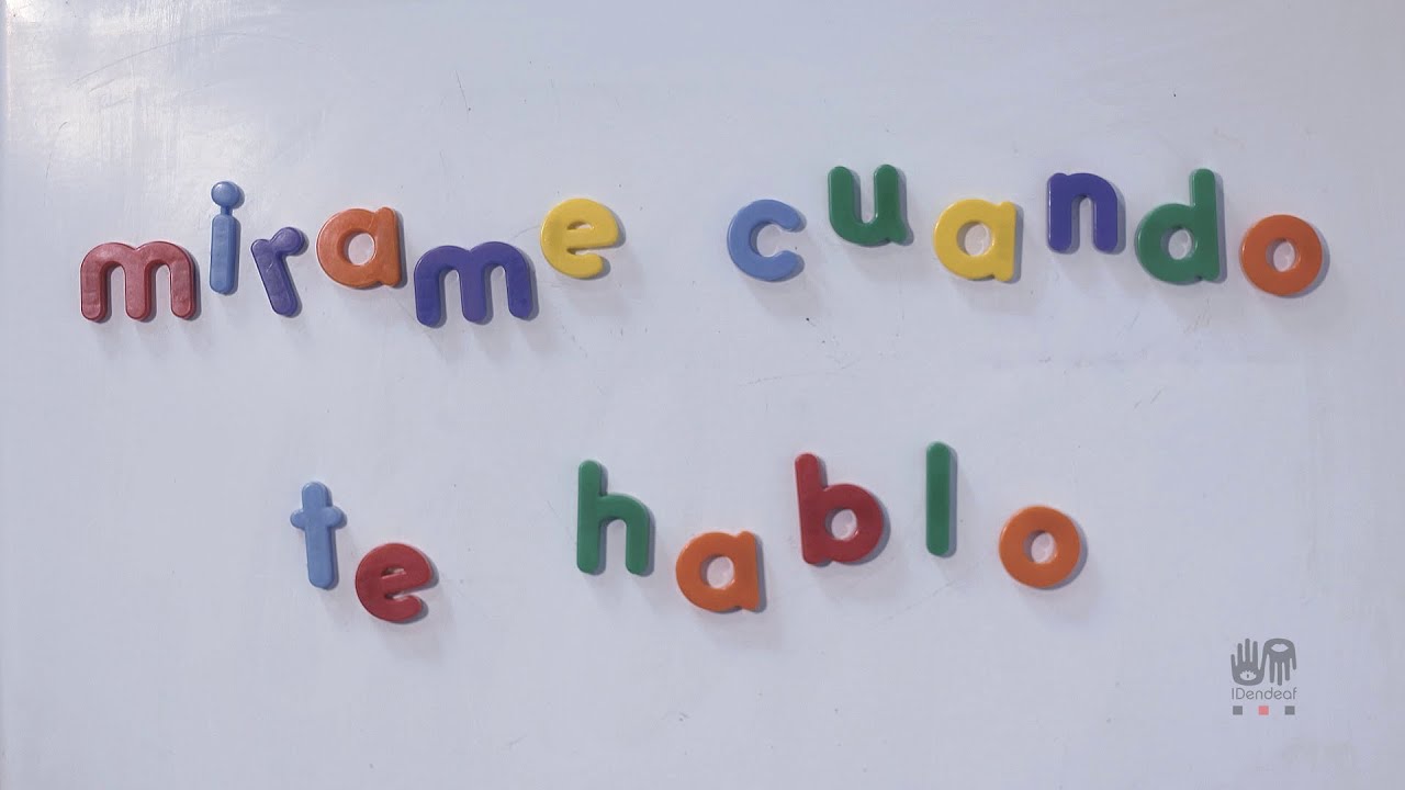 Cartel de la pelicula Mírame cuando te hablo