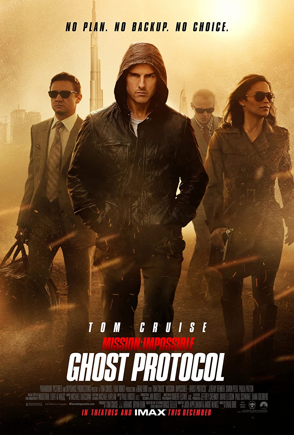 Cartel de la pelicula Mission Impossible: Ghost Protocol