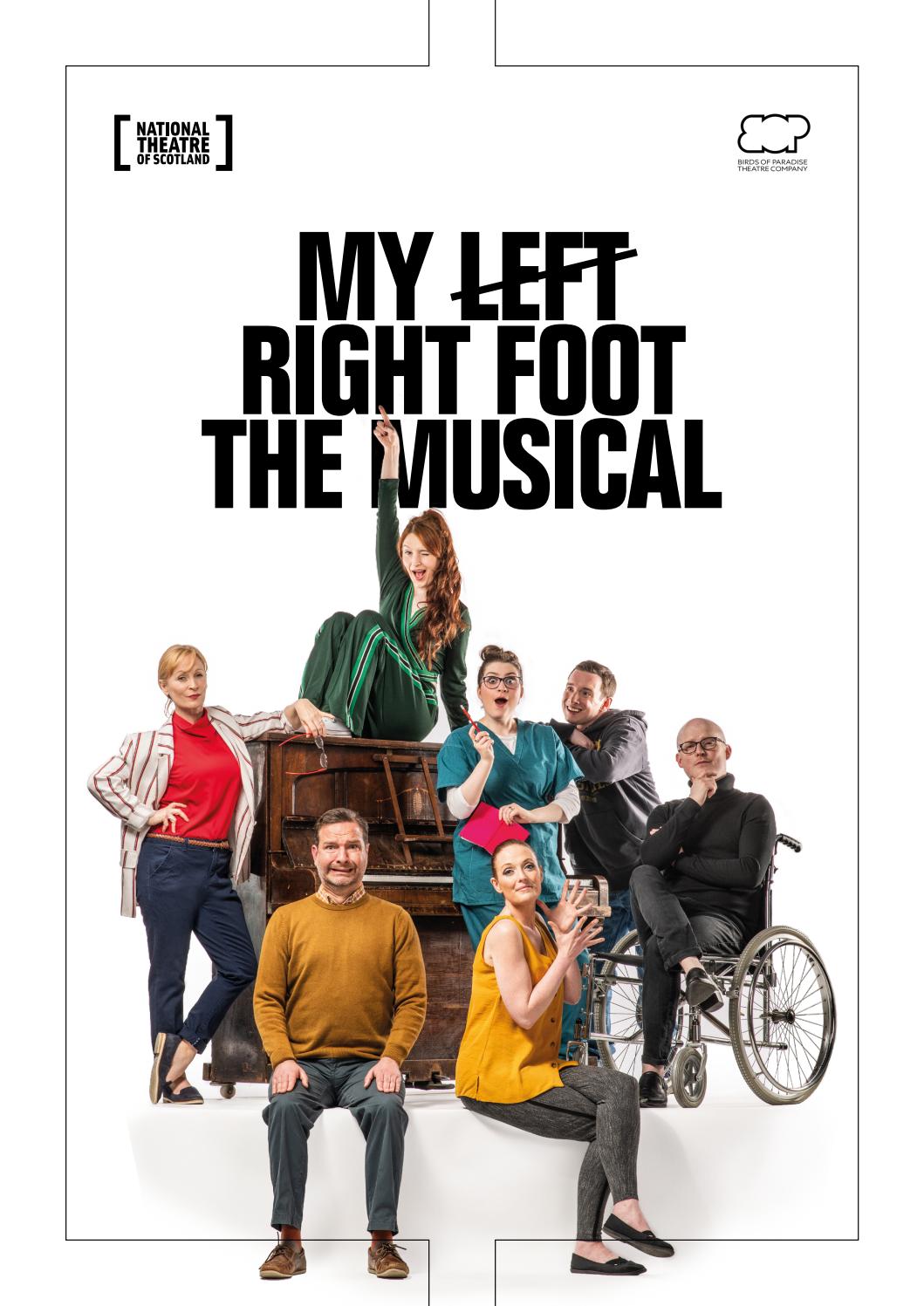 Cartel de la pelicula My Left/Right Foot