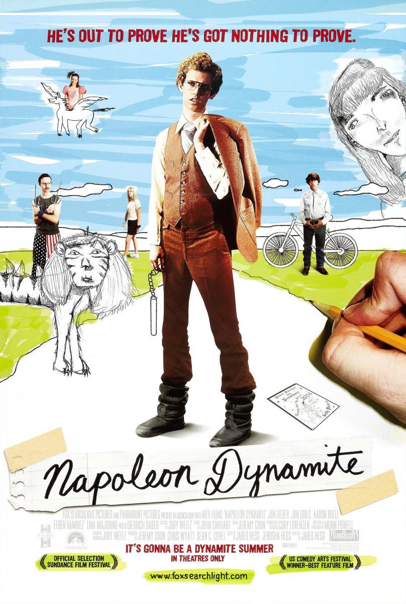 Cartel de la pelicula Napoleon Dynamite