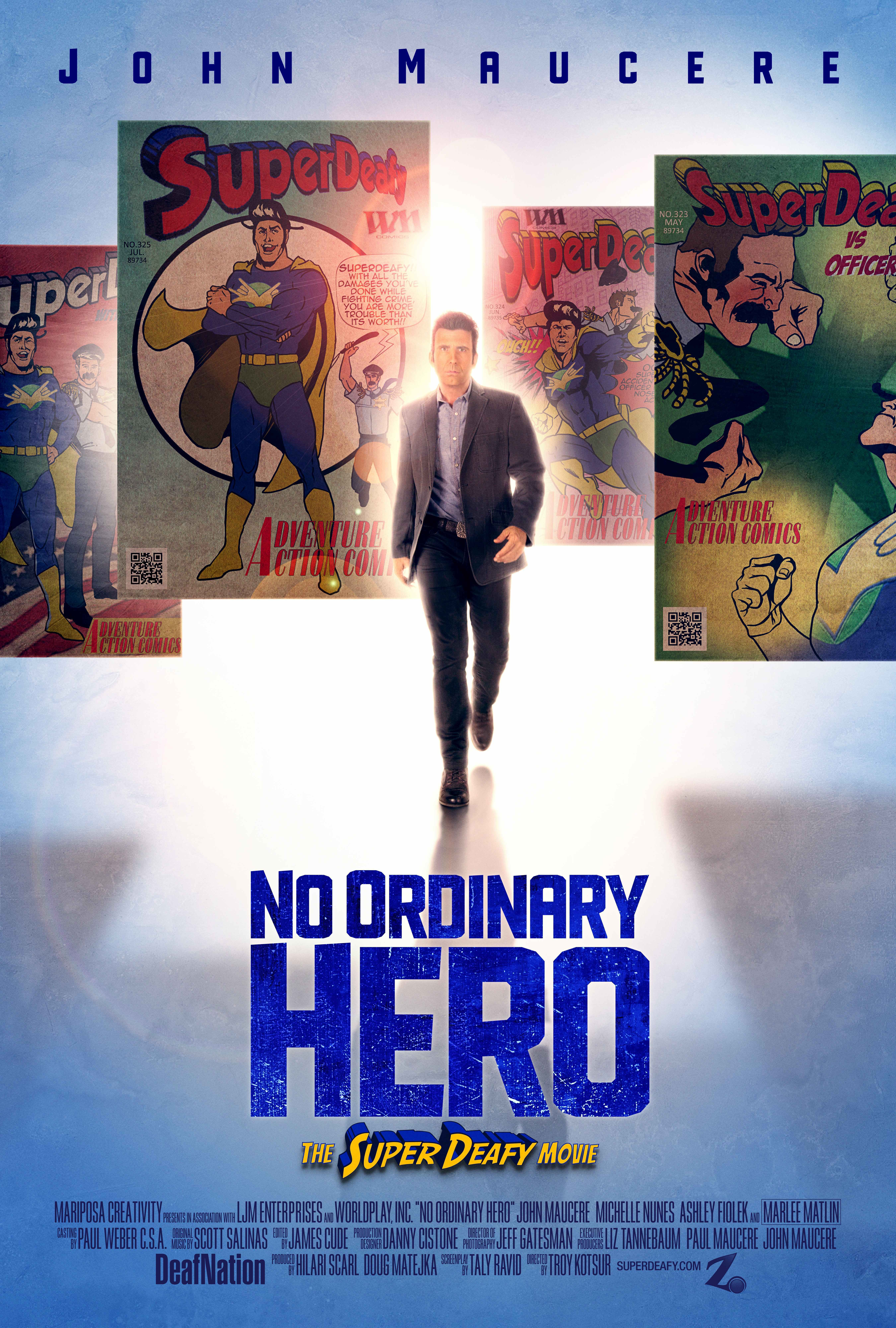 Cartel de la pelicula No Ordinary Hero: The SuperDeafy Movie