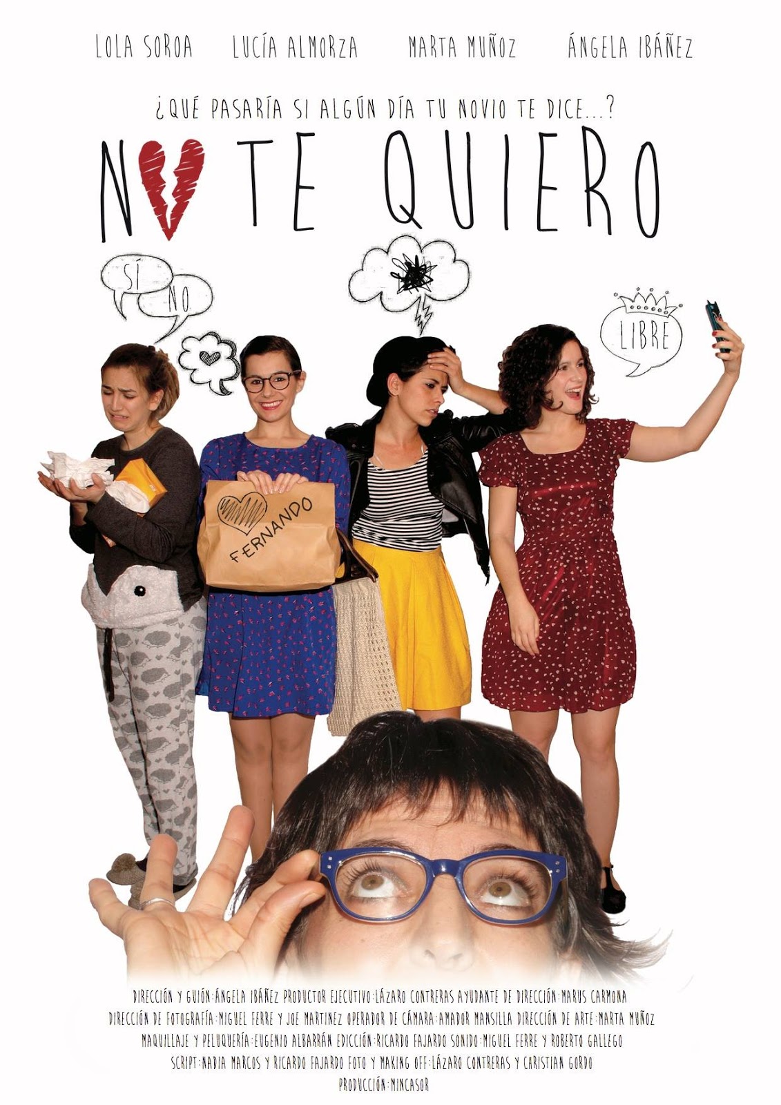 Cartel de la pelicula No te quiero