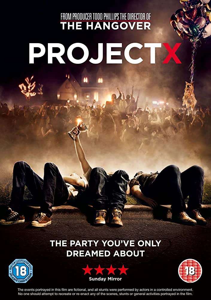 Cartel de la pelicula Project X