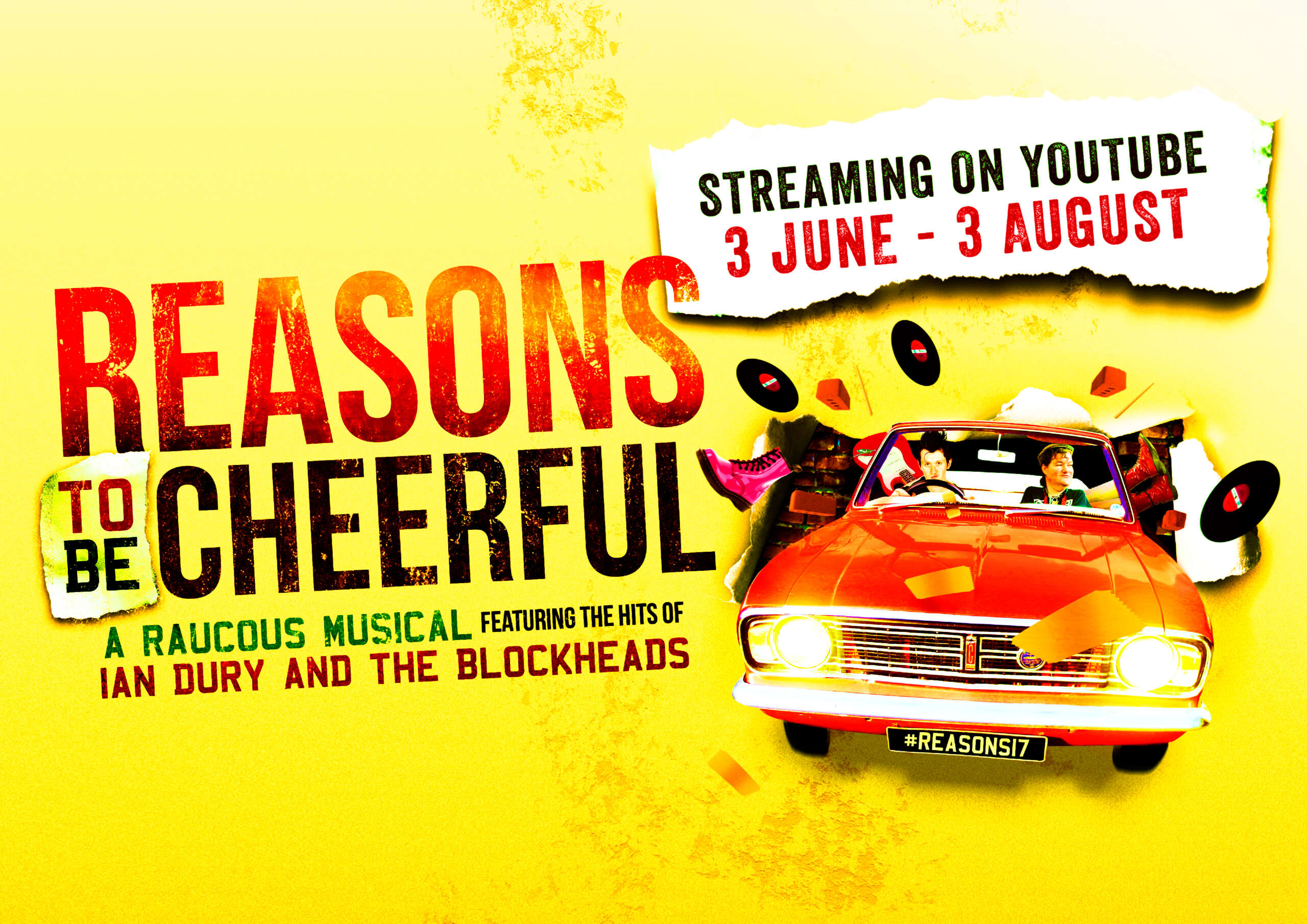 Cartel de la pelicula Reasons to Be Cheerful