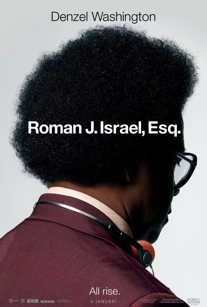 Cartel de la pelicula Roman J. Israel, Esq.