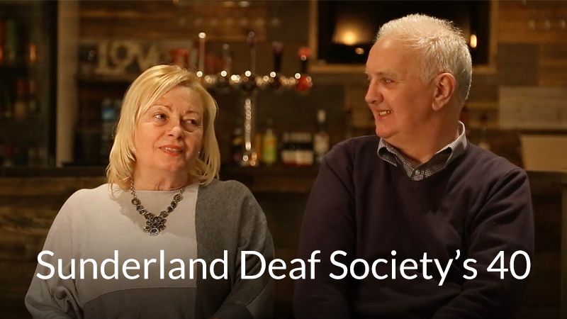 Cartel de la pelicula Sunderland Deaf Society’s 40