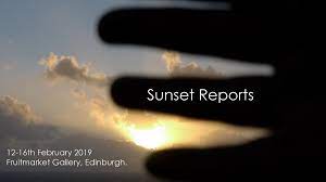 Cartel de la pelicula Sunset Reports