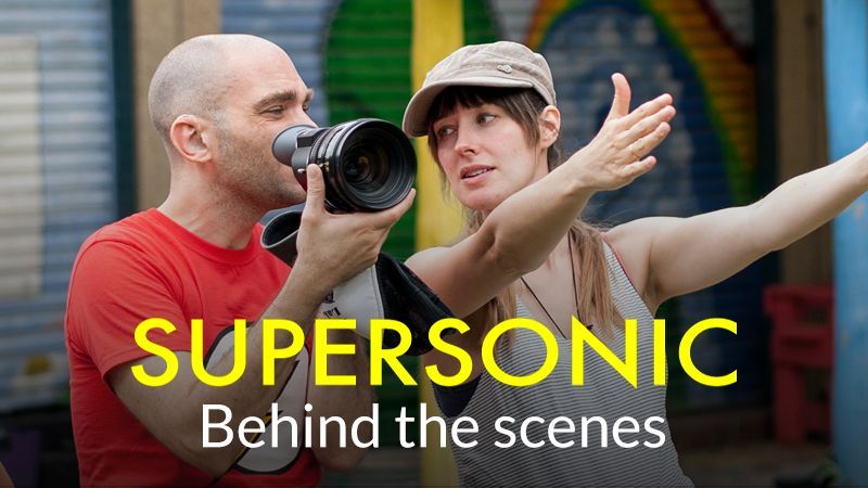 Cartel de la pelicula Supersonic: Behind the scenes