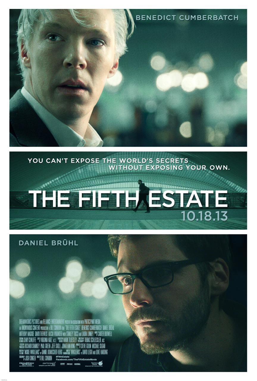 Cartel de la pelicula The Fifth Estate