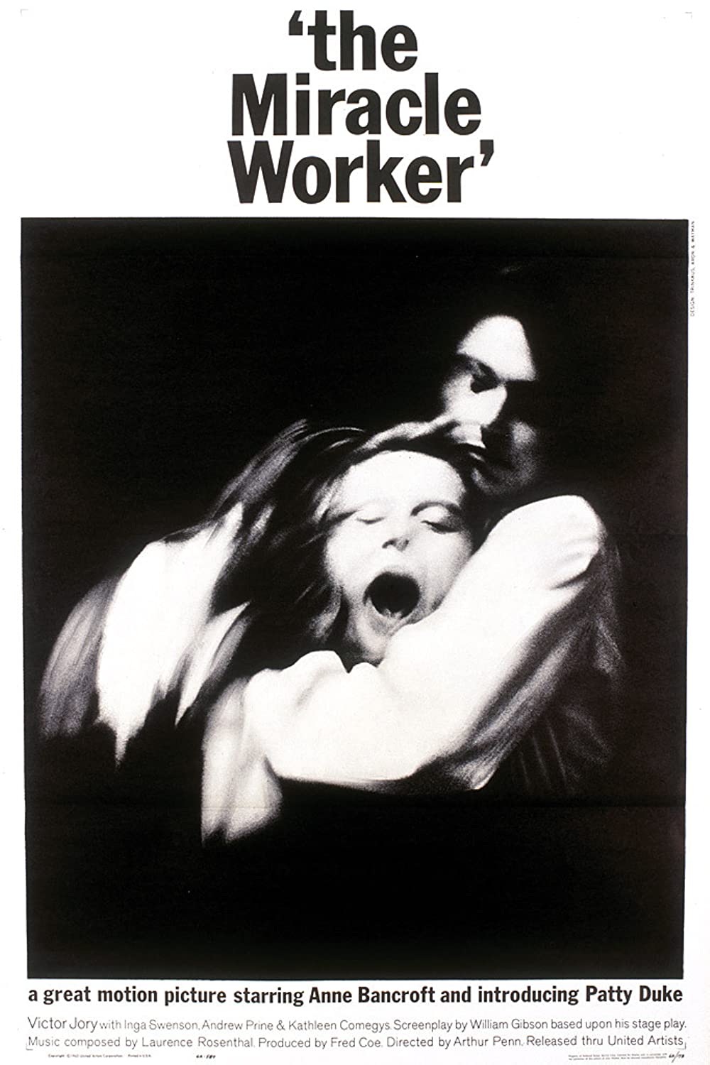 Cartel de la pelicula The miracle worker