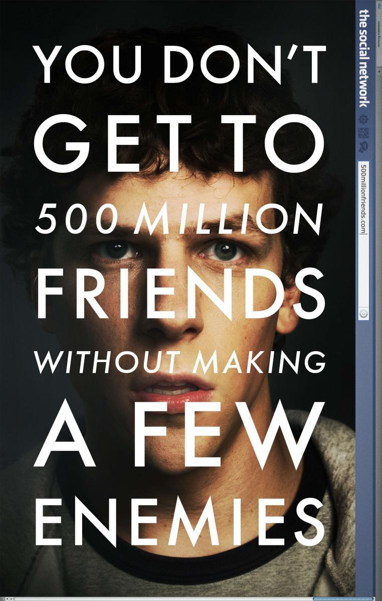 Cartel de la pelicula The Social Network