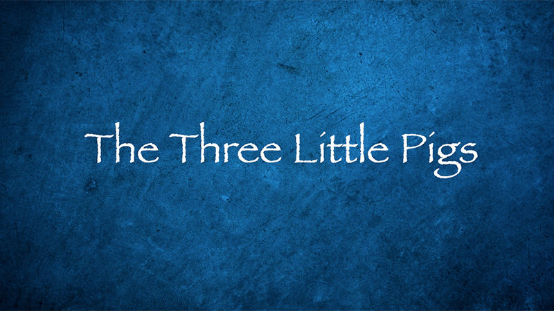Cartel de la pelicula The Three Little Pigs