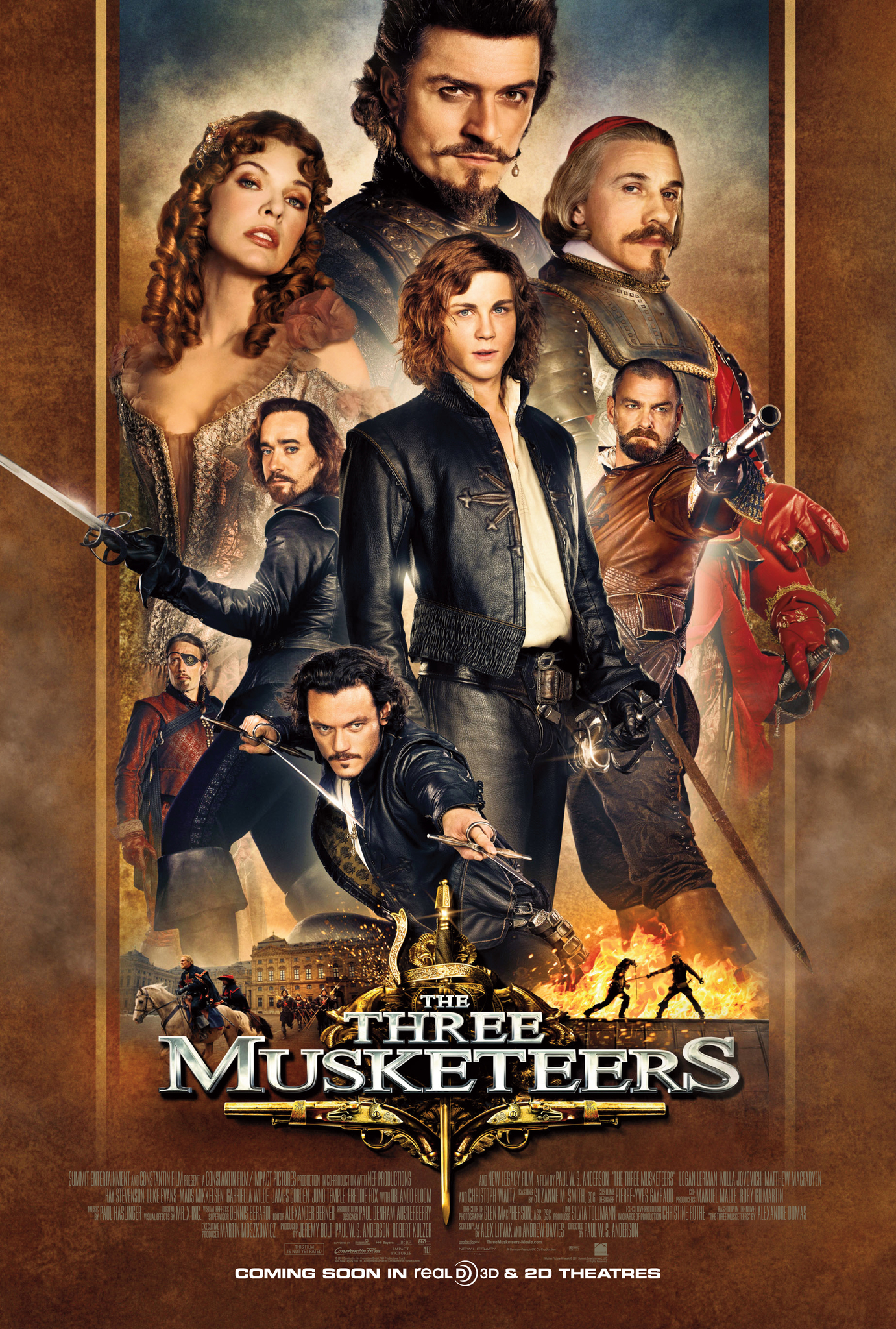 Cartel de la pelicula The Three Musketeers (Experiment)