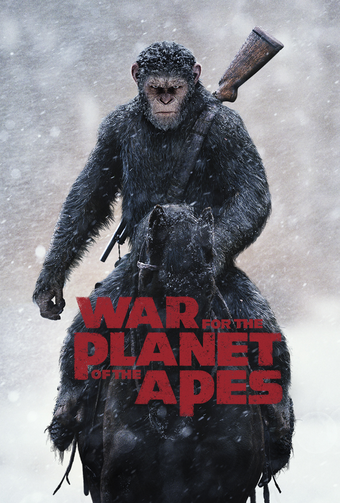 Cartel de la pelicula War for the Planet of the Apes