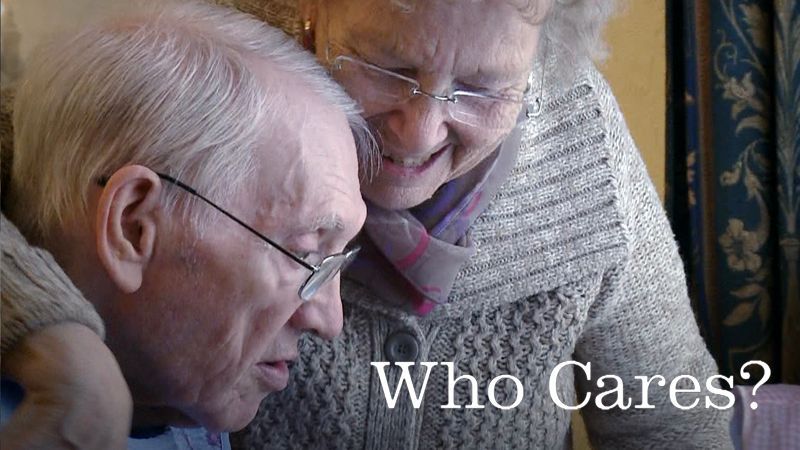 Cartel de la pelicula Who cares?