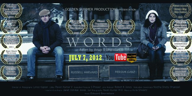 Cartel de la pelicula Words
