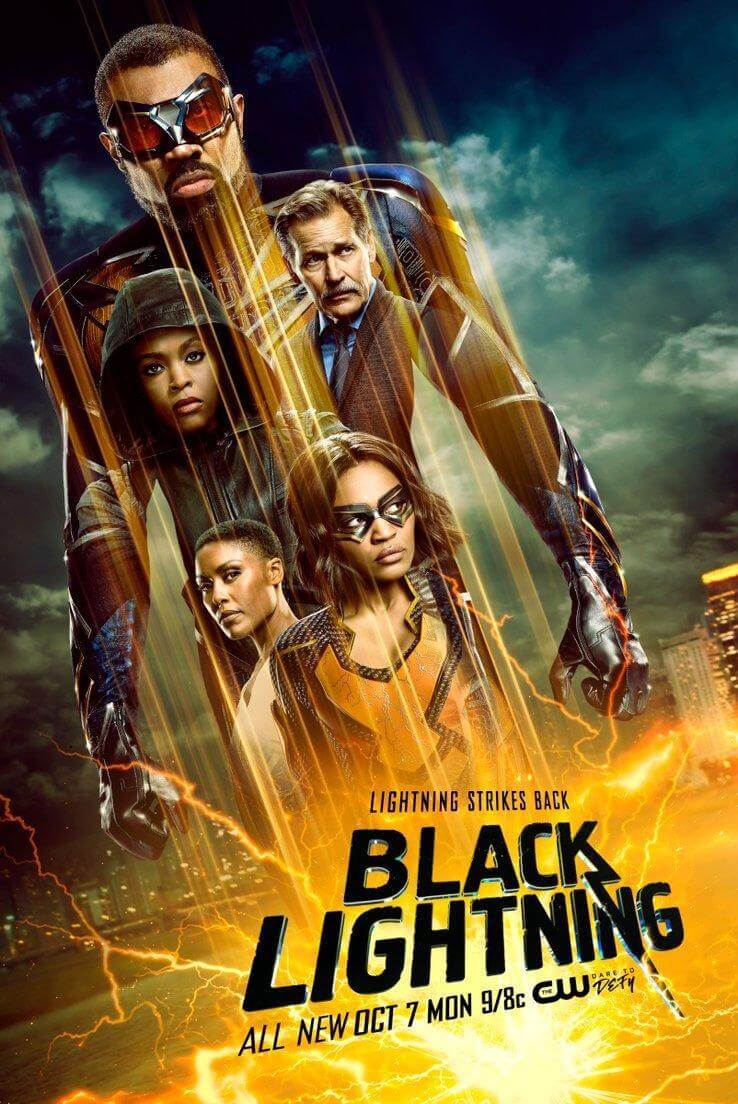 Cartel de la pelicula Black Lightning