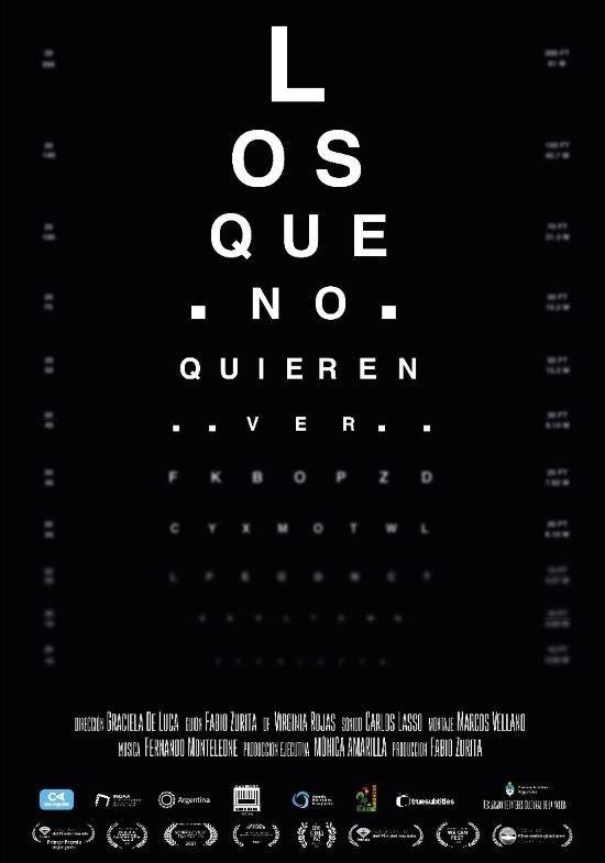 Cartel de la pelicula Los que no quieren ver