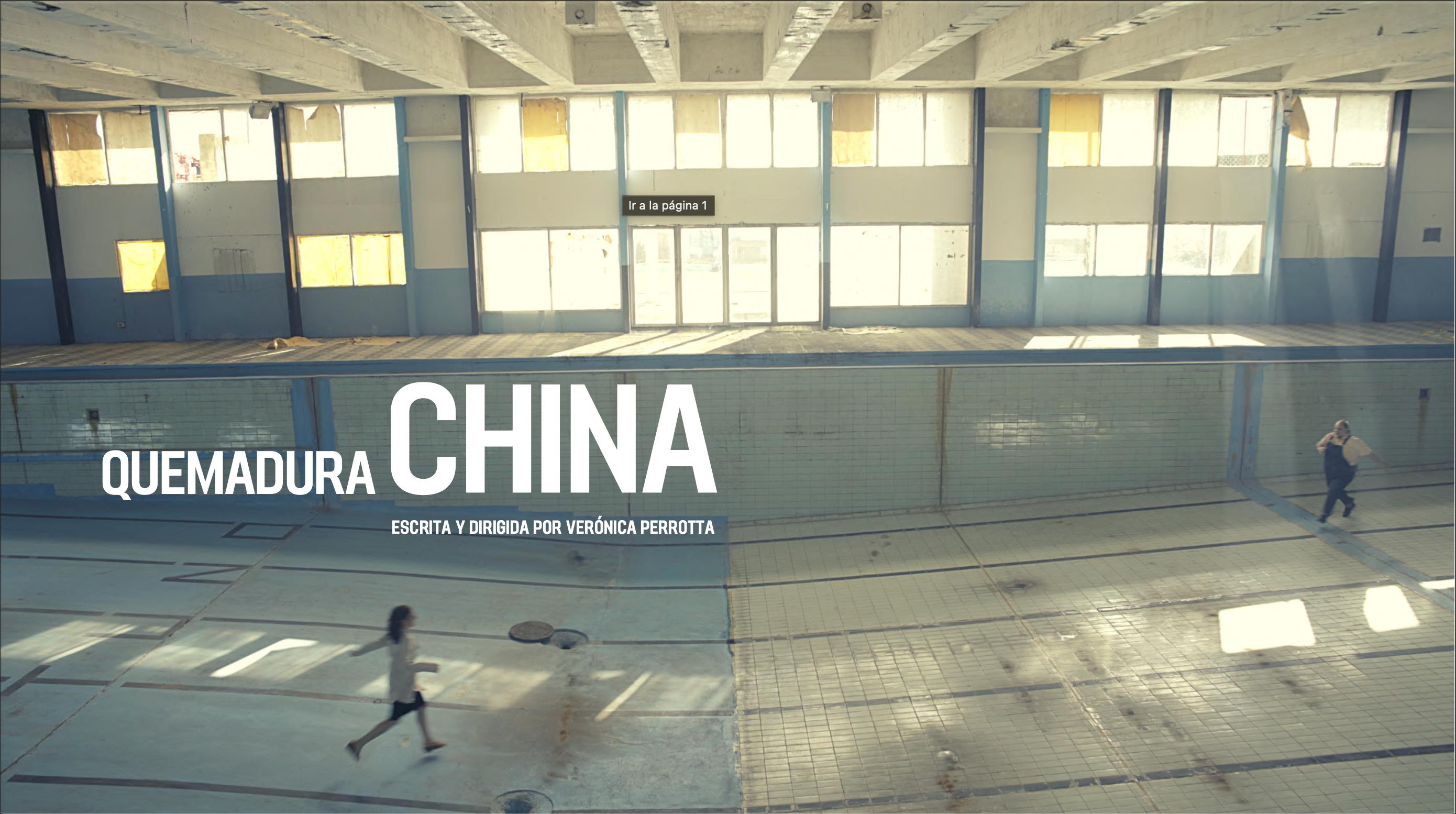 Cartel de la pelicula Quemadura china